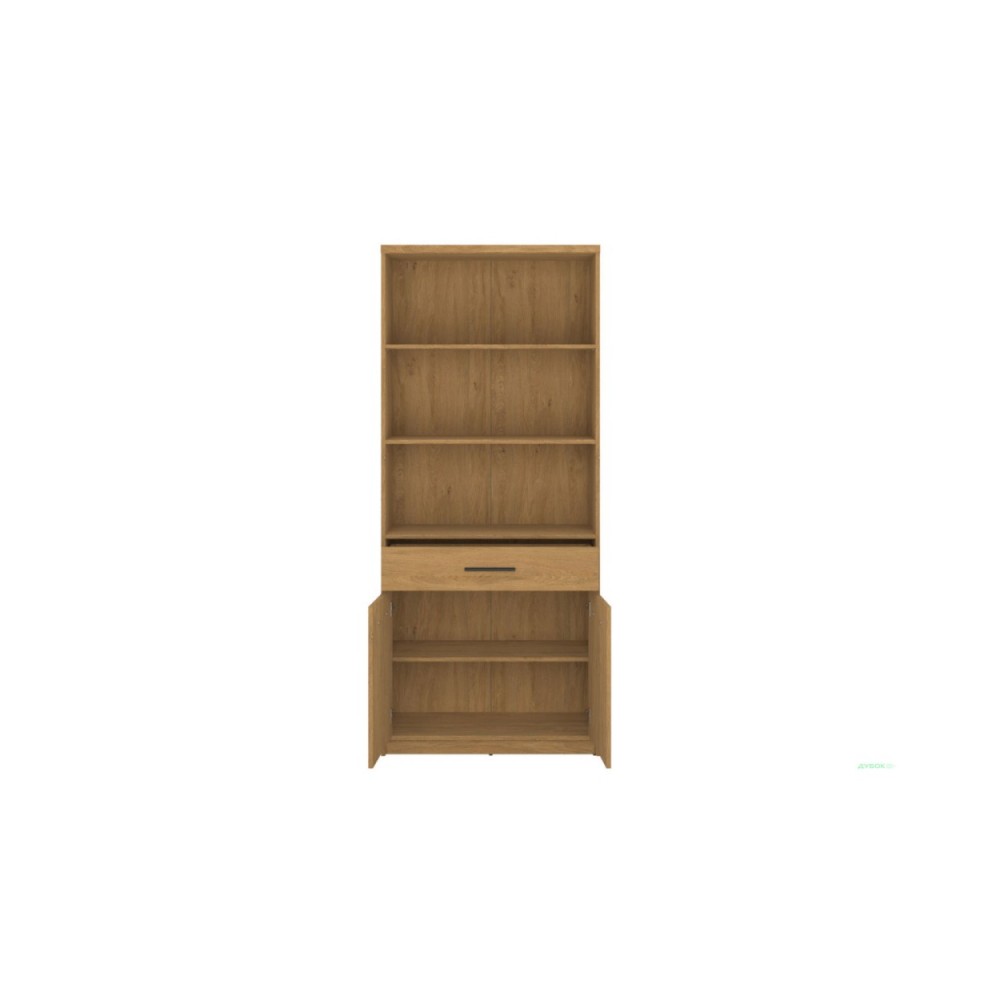 Βιβλιοθήκη "PAVI" σε χρώμα βελανιδιά 84.3x33.8x197.2