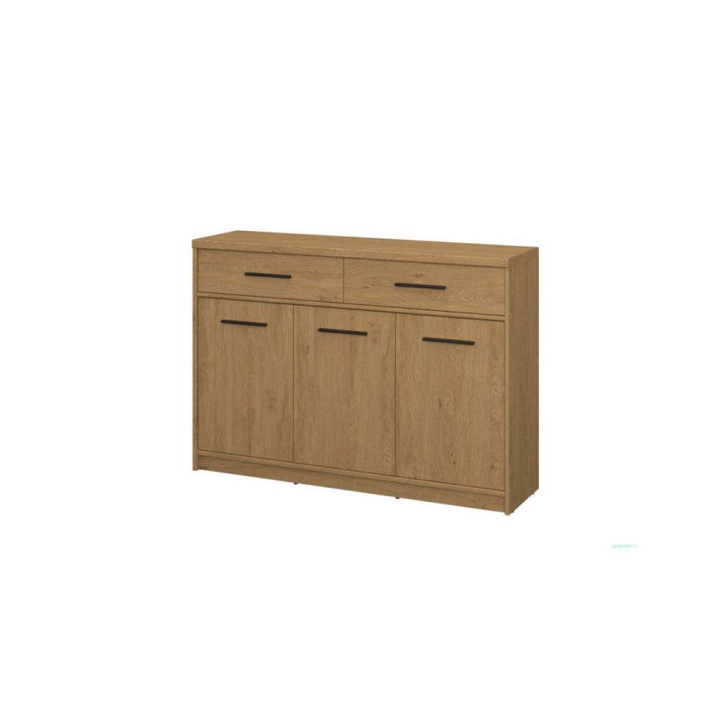 Μπουφές "PAVI" σε χρώμα βελανιδιά 124.6x33.8x47.5