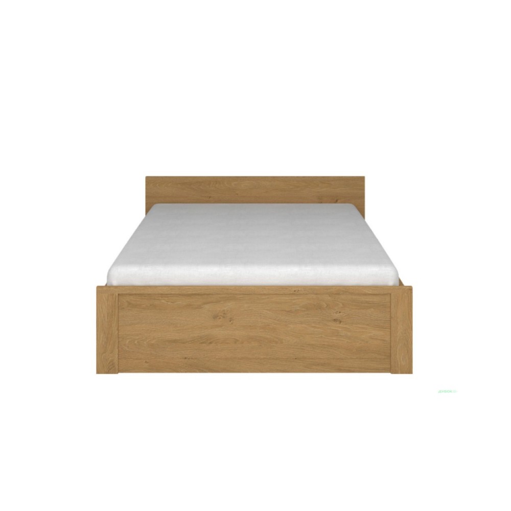 Κρεβάτι ημίδιπλο "PAVI" σε χρώμα βελανιδιά 140x200