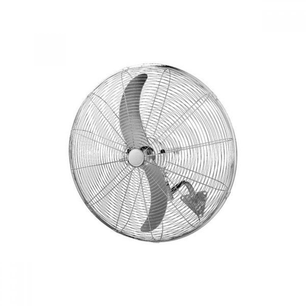Ανεμιστήρας μεταλλικός τοίχου σε χρώμα ασημί Φ71 180W