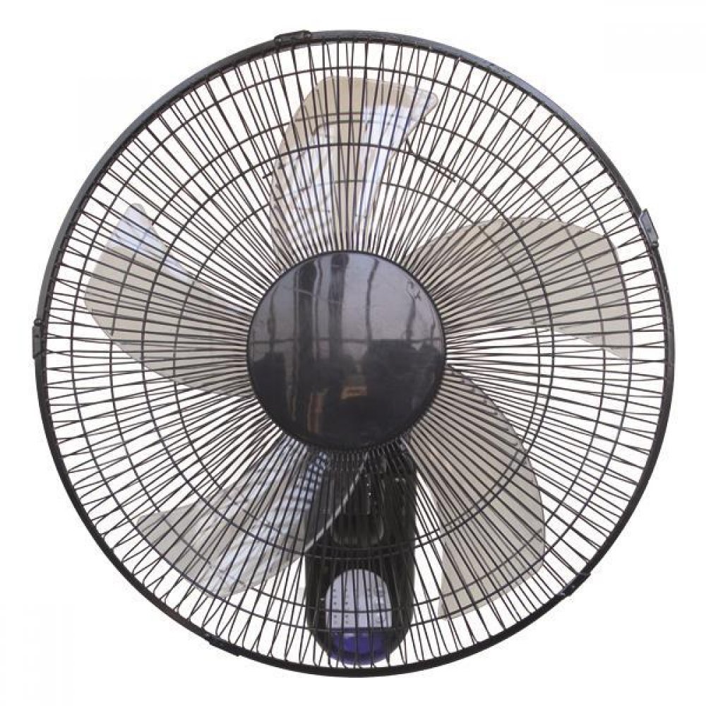 Ανεμιστήρας επιτοίχιος μεταλλικός σε χρώμα μαύρο Φ44,5 65W