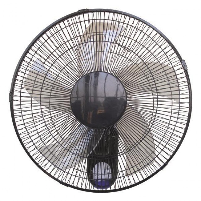Ανεμιστήρας επιτοίχιος μεταλλικός σε χρώμα μαύρο Φ44,5 65W