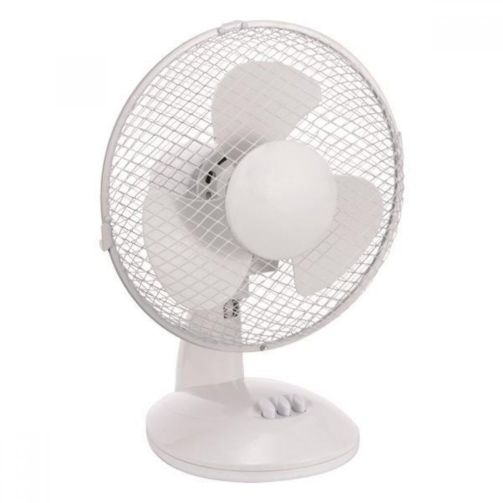 Ανεμιστήρας επιτραπέζιος σε λευκό χρώμα Φ27 25W
