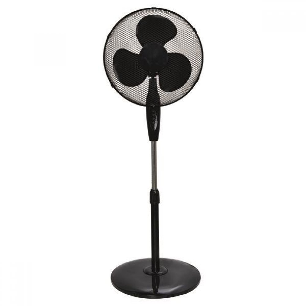 Ανεμιστήρας δαπέδου "COOL WAVE" σε χρώμα μαύρο Φ40x125 60W