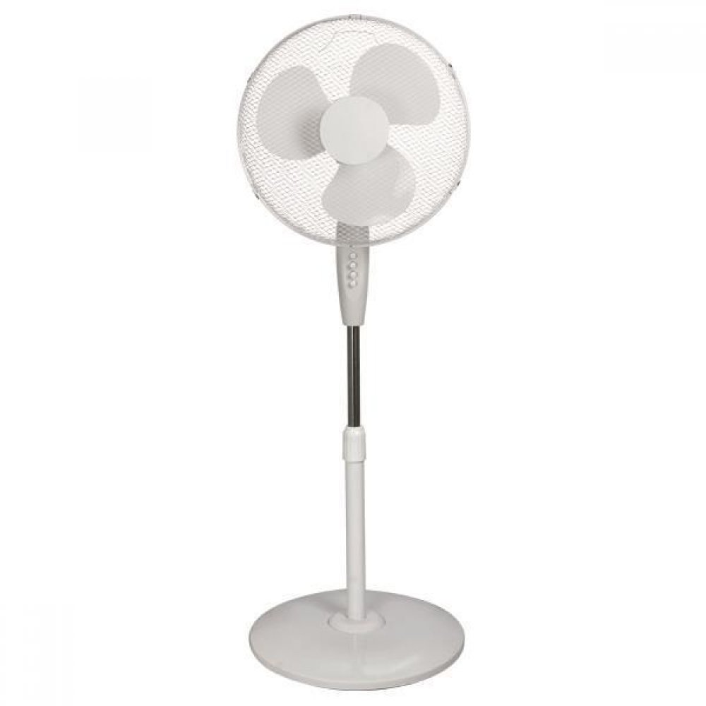 Ανεμιστήρας δαπέδου "COOL WAVE" σε χρώμα λευκό Φ40x125 60W