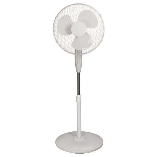 Ανεμιστήρας δαπέδου "COOL WAVE" σε χρώμα λευκό Φ40x125 60W