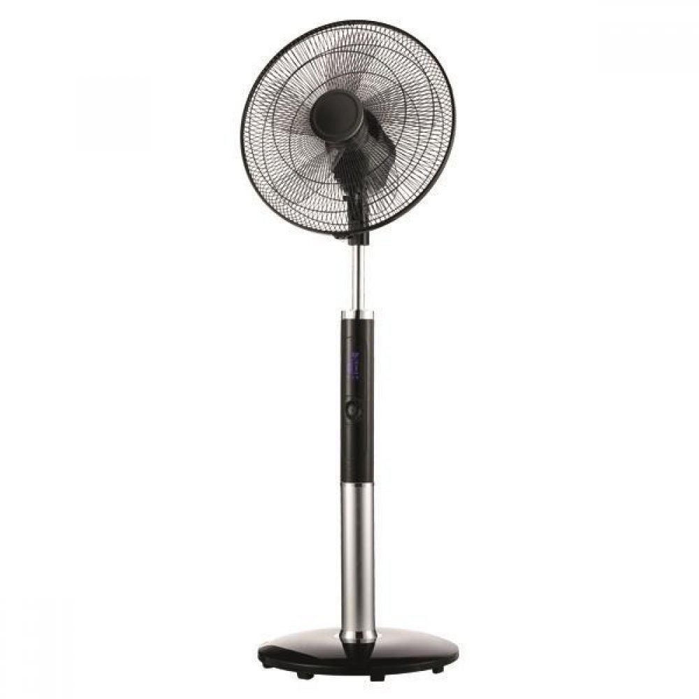 Ανεμιστήρας με ορθοστάτη 3D σε χρώμα μαύρο Φ40 60W