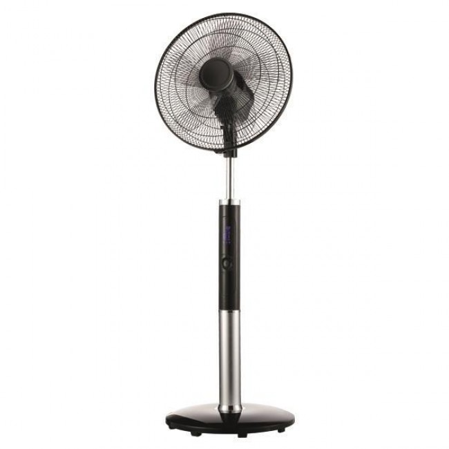 Ανεμιστήρας με ορθοστάτη 3D σε χρώμα μαύρο Φ40 60W