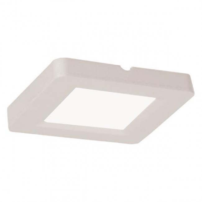 Φωτιστικό εξωτερικό από πλαστικό σε λευκό χρώμα LED SLIM 70Χ70 2W 4200K