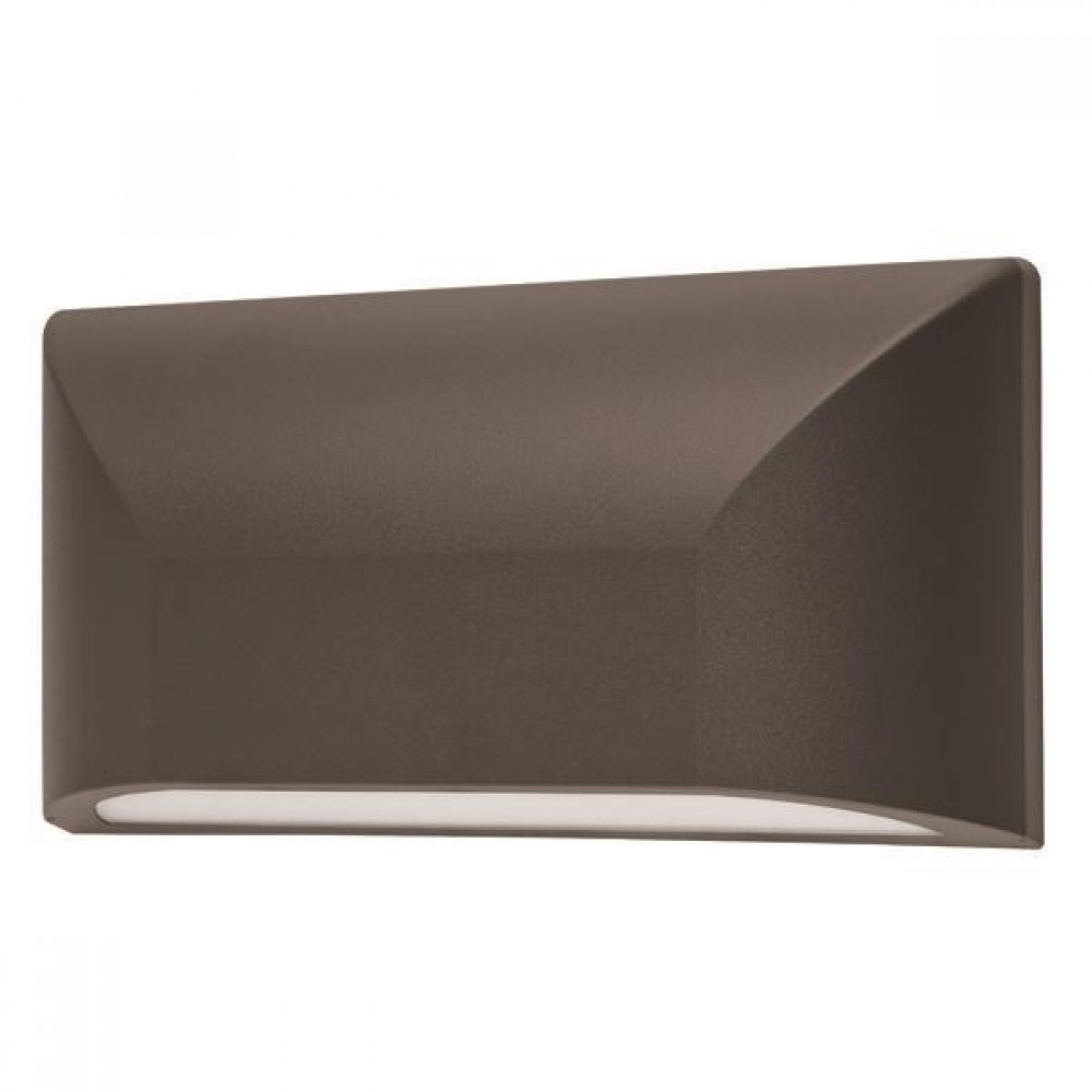 Απλίκα από PC/ABS σε γραφίτη χρώμα LED SLIM 6W IP65 220-240V 220X51X113