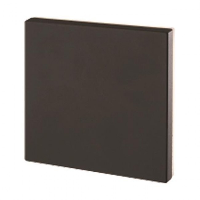 Απλίκα από αλουμίνιο/πλαστικό σε μαύρο χρώμα LED 10W 150x150x50 3000K IP54