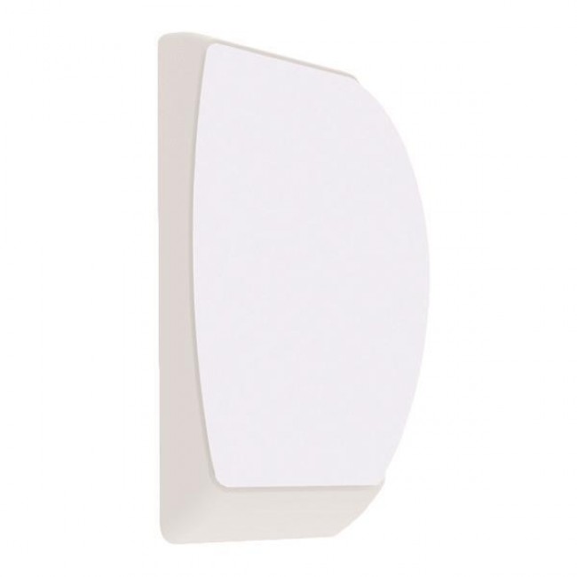 Φωτιστικό τοίχου από πλαστικό/ABS σε λευκό χρώμα LITE LED 12W IP65 220-240V 320X130