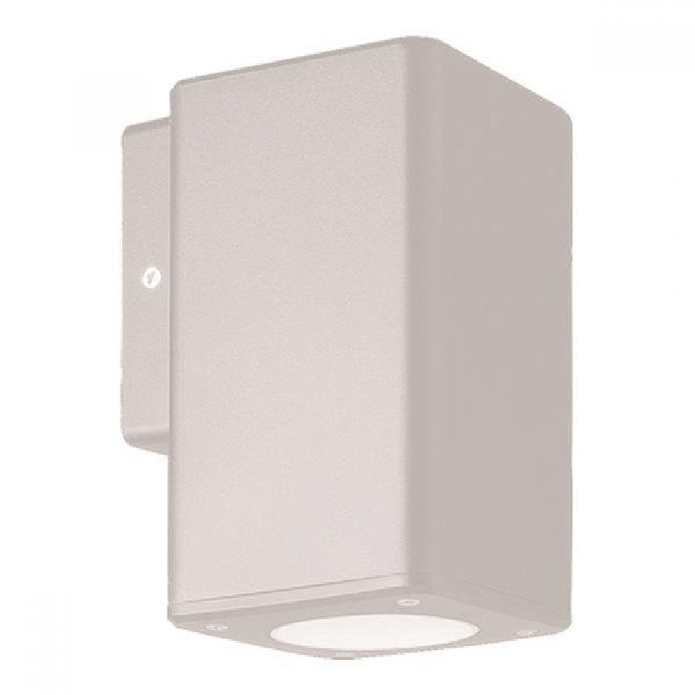 Απλίκα από πλαστικό σε λευκό χρώμα DOWN GU10 9.9x7.6x14.8