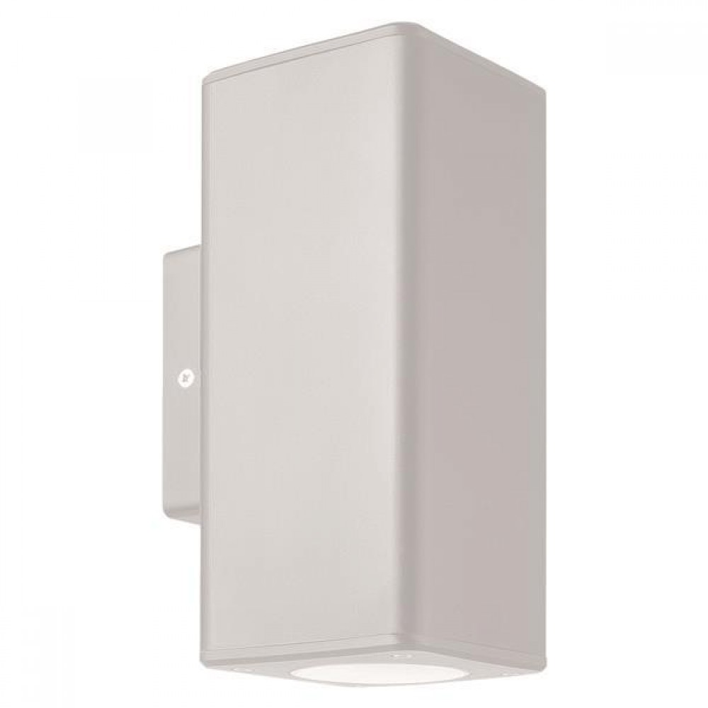 Απλίκα από πλαστικό σε λευκό χρώμα UP-DOWN GU10 9.9x7.6x18.6