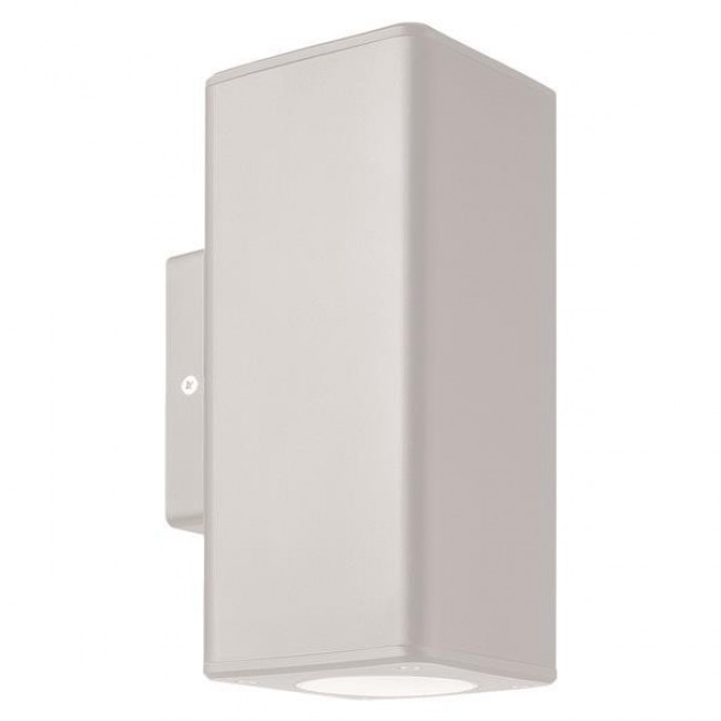 Απλίκα από πλαστικό σε λευκό χρώμα UP-DOWN GU10 9.9x7.6x18.6