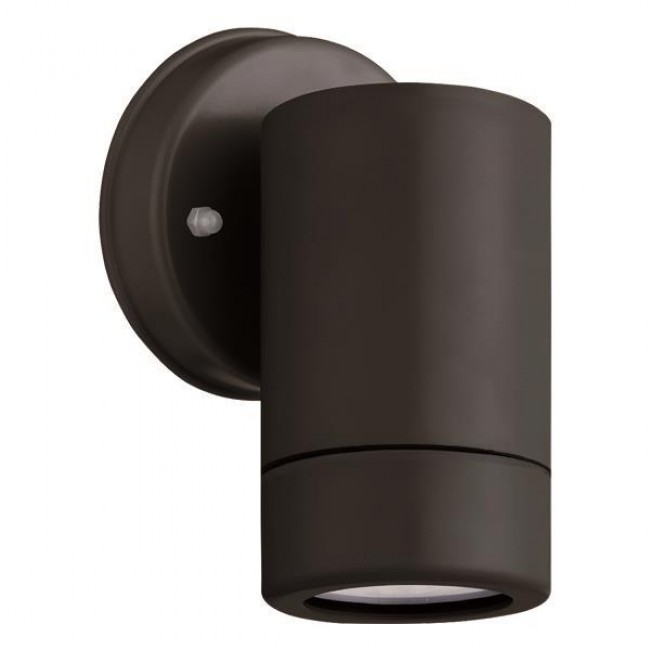 Απλίκα από πλαστικό/PP σε μαύρο χρώμα DOWN IP65 GU10 Φ6x10