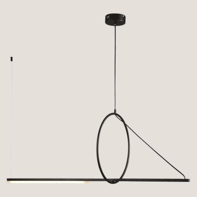 Φωτιστικό σε χρώμα μαύρο LED 15W 120x45