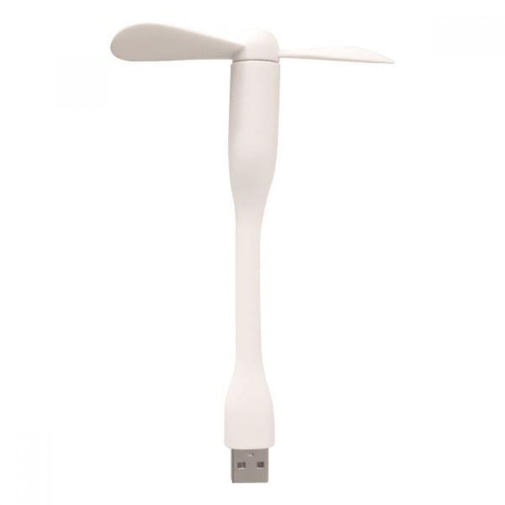 Ανεμιστήρας χειρός mini με usb σε λευκό χρώμα Φ9