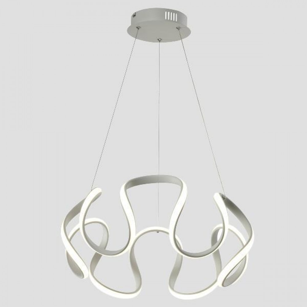 Φωτιστικό μονόφωτο από αλουμίνιο σε λευκό χρώμα LED 60W Φ52x120