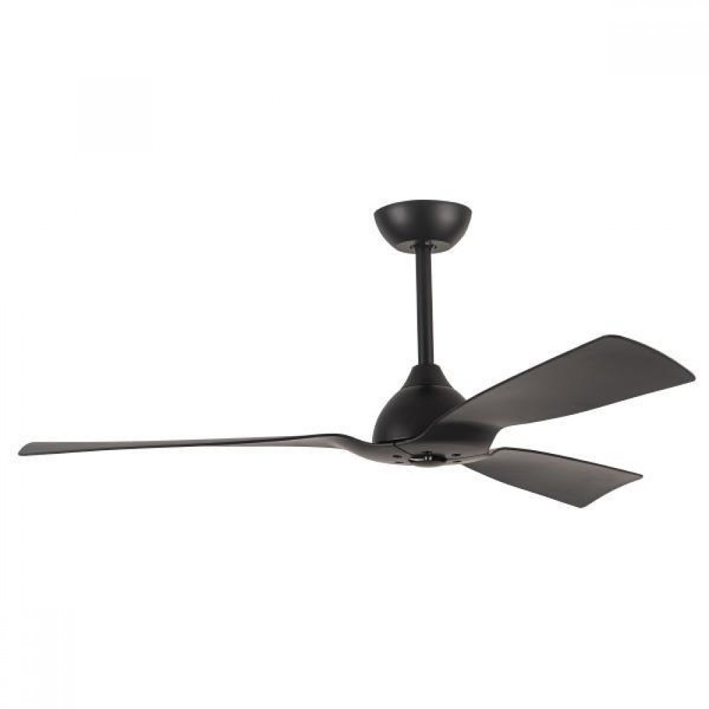 Ανεμιστήρας οροφής αδιάβροχος από μέταλλο/πλαστικό σε μαύρο χρώμα DC 35W Φ132x42.5