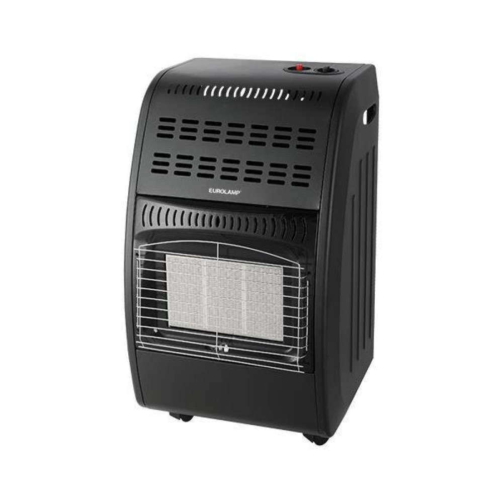 Σόμπα υγραερίου 4200W  σε χρώμα μαύρο 42x39x72