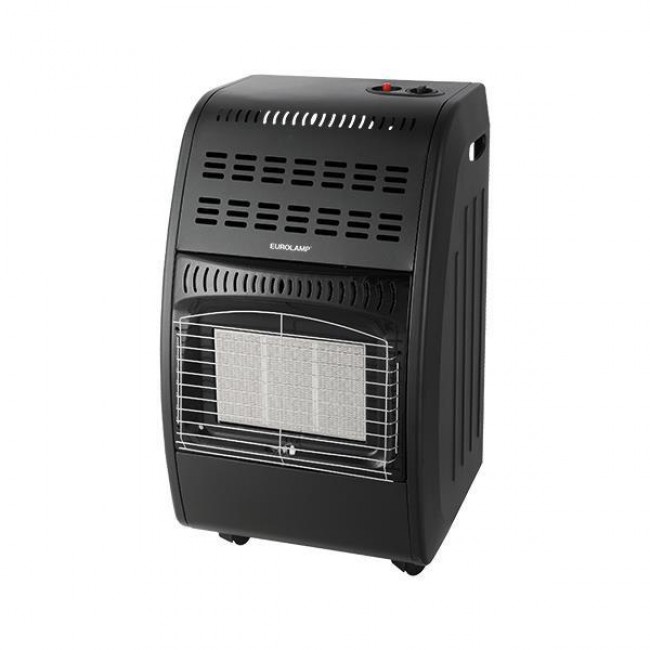 Σόμπα υγραερίου 4200W  σε χρώμα μαύρο 42x39x72