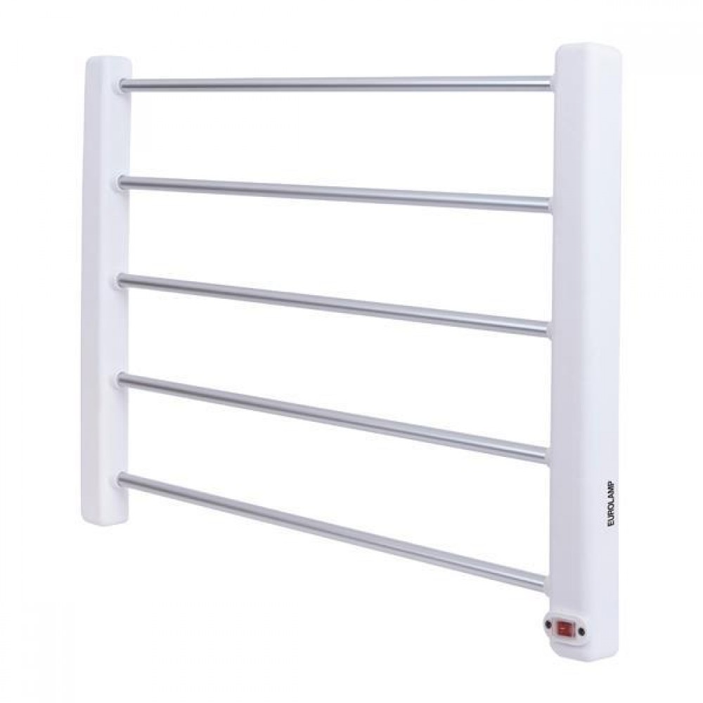 Ηλεκτρική πετσετοκρεμάστρα σε χρώμα ασημί 65W