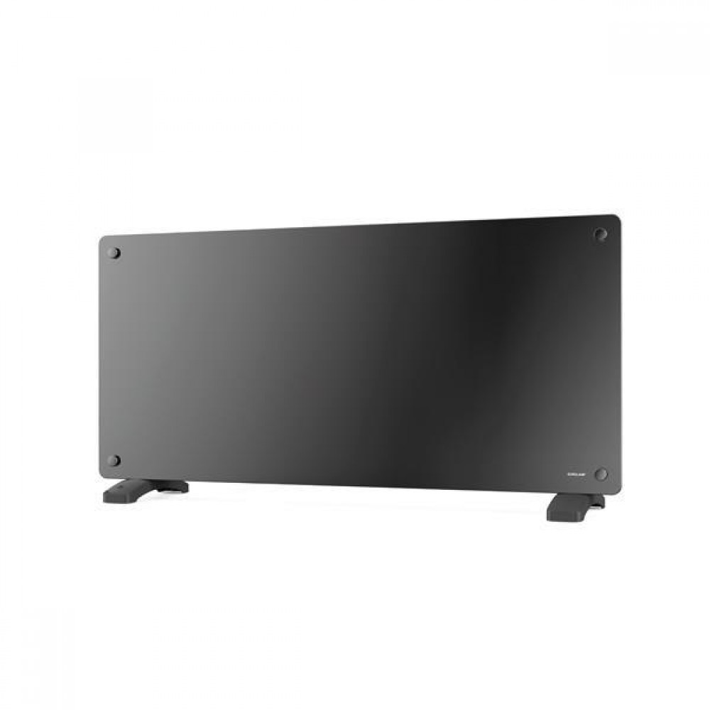 Θερμαντικό πάνελ γυάλινο σε μαύρο χρώμα 2000W 87x12x40