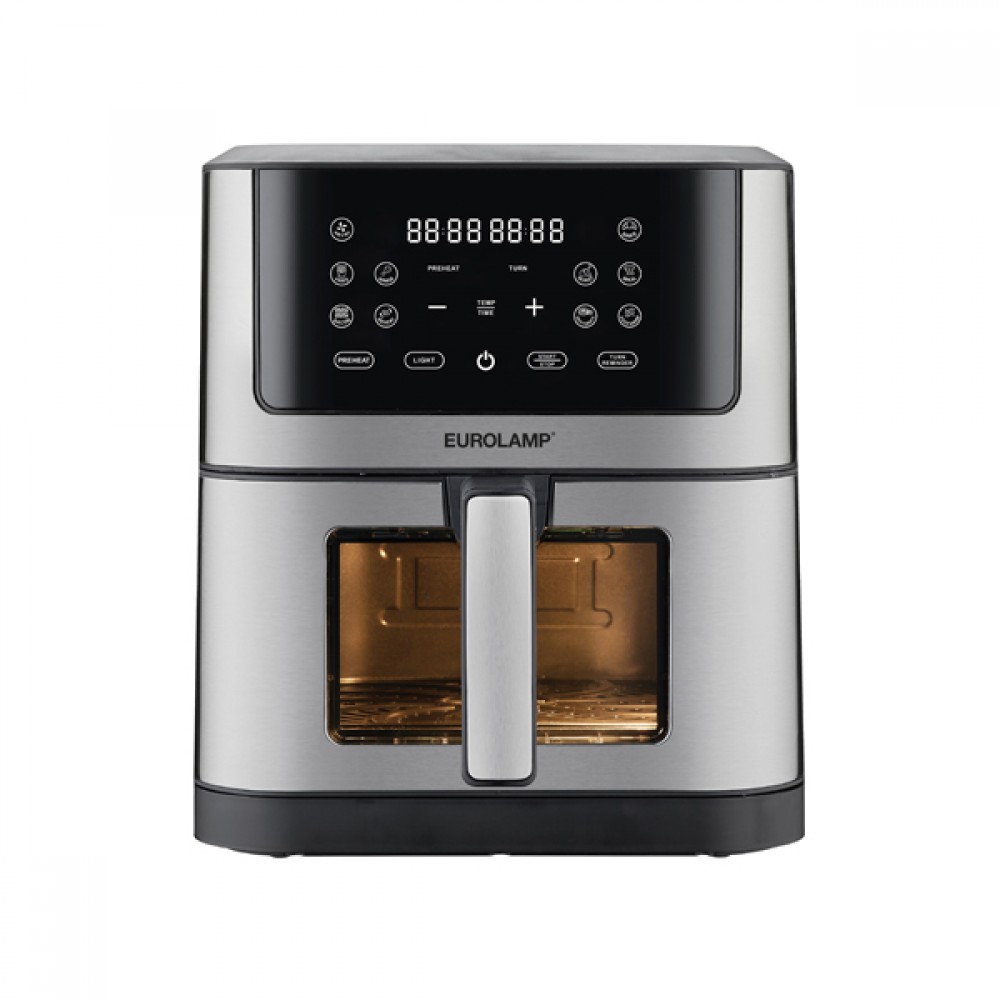 Φριτέζα αέρος με αποσπώμενο κάδο 8L σε χρώμα μαύρο 1800W