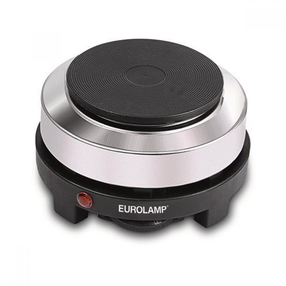 Ηλεκτρική εστία εμαγιέ μονή inox 500W Φ9.5