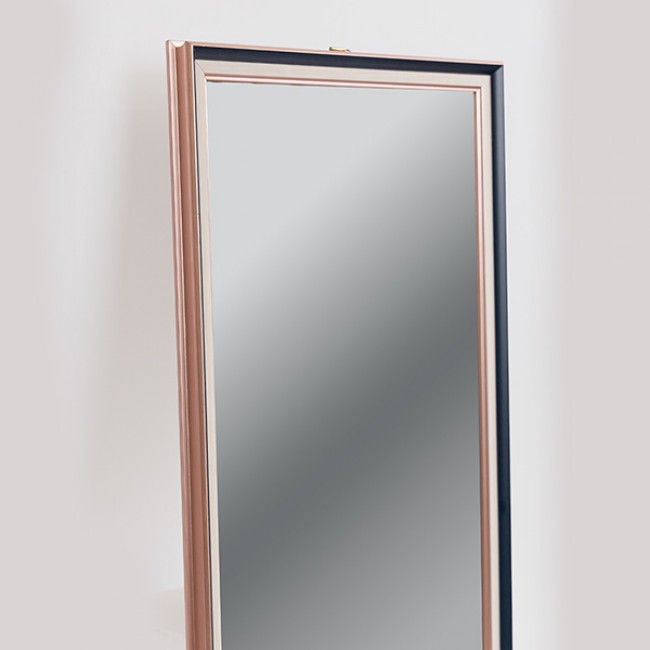 Καθρέπτης πλαστικός σε χρώμα χρυσό 30x1.5x60