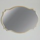 Καθρέπτης από μέταλλο σε χρώμα χρυσό 90x2.5x60