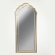 Καθρέπτης από μέταλλο σε χρώμα χρυσό 60x3x138