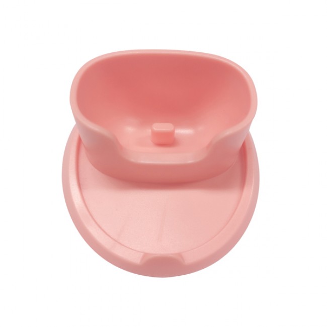 Ανεμιστήρας χειρός επαναφορτιζόμενος με usb και βάση κινητού σε χρώμα ροζ Φ9 4.5W