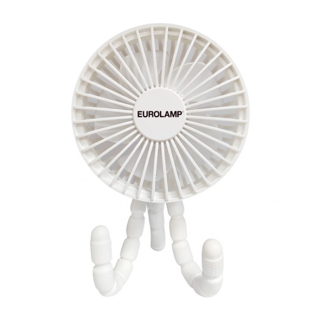 Ανεμιστήρας επιτραπέζιος με τρίποδο από ABS σε χρώμα λευκό Φ11 3W