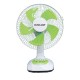 Ανεμιστήρας επιτραπέζιος σε χρώμα λευκό/πράσινο  Φ34.5 10W