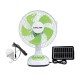 Ανεμιστήρας επιτραπέζιος σε χρώμα λευκό/πράσινο  Φ34.5 10W