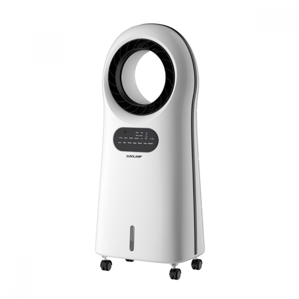 Air cooler με ιονιστή και τηλεχειριστήριο σε χρώμα λευκό 3,5L 110W