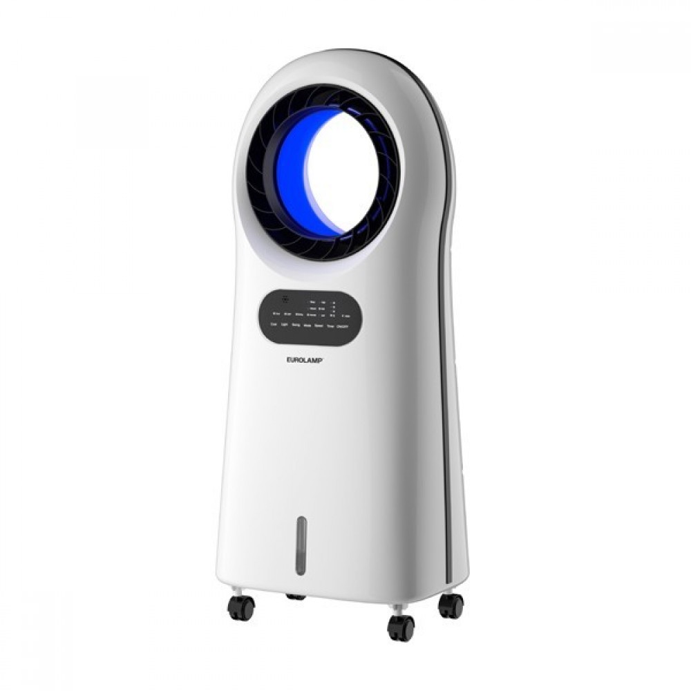 Air cooler με ιονιστή και τηλεχειριστήριο σε χρώμα λευκό 3,5L 110W