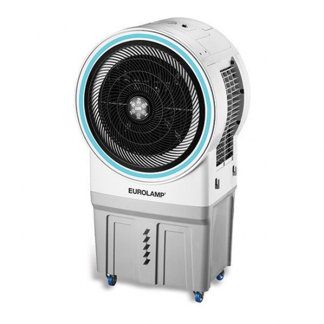 Ανεμιστήρας επαγγελματικός air cooler με τηλεχειριστήριο και bluetooth ηχείο 60L 150W