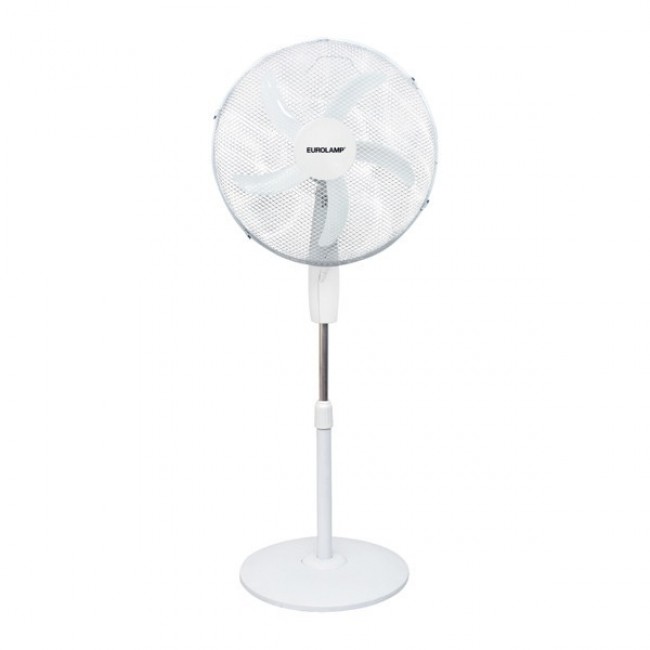 Ανεμιστήρας δαπέδου με ορθοστάτη σε χρώμα λευκό Φ50 60W