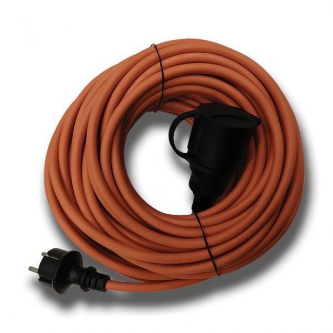 Προέκταση σούκο γερμανικών προδιαγραφών 3x1.5mm σε χρώμα πορτοκαλί 30m