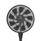 Ανεμιστήρας με ορθοστάτη σε χρώμα μαύρο Φ40 25W