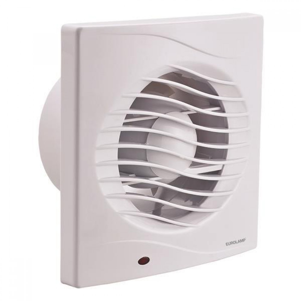 Εξαεριστήρας λουτρού από ABS/χαλκό σε χρώμα λευκό Φ10 12W