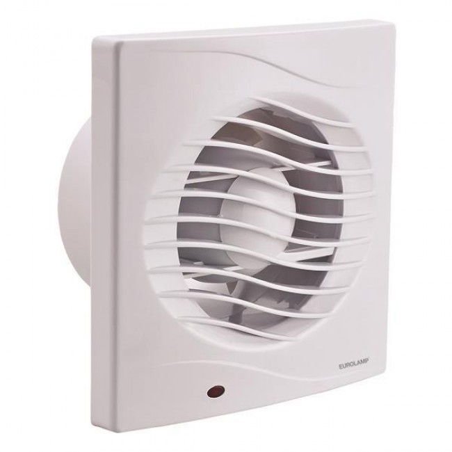 Εξαεριστήρας λουτρού από ABS/χαλκό σε χρώμα λευκό Φ12 16W