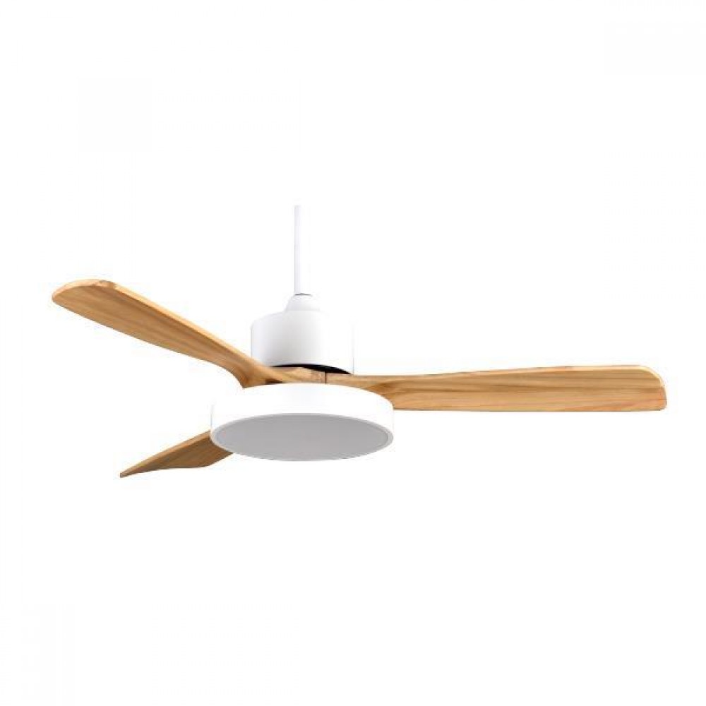 Ανεμιστήρας οροφής με LED φως σε χρώμα λευκό Φ122 35W