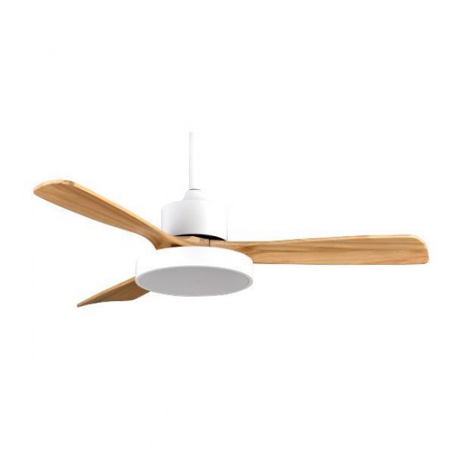 Ανεμιστήρας οροφής με LED φως σε χρώμα λευκό Φ122 35W