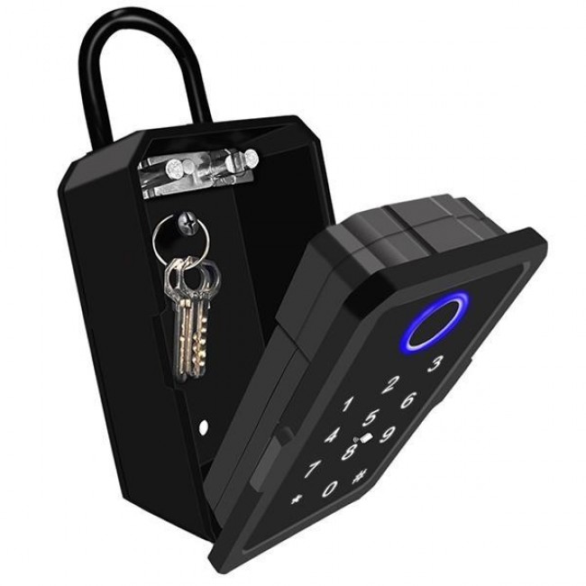 Έξυπνη κλειδοθήκη με bluetooth/αποτύπωμα/κωδικό