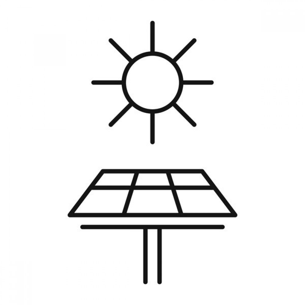 Ηλιακό φωτιστικό κήπου "ARTE ILLUMINA" καρφωτό μπάλα 4000Κ Φ10x34