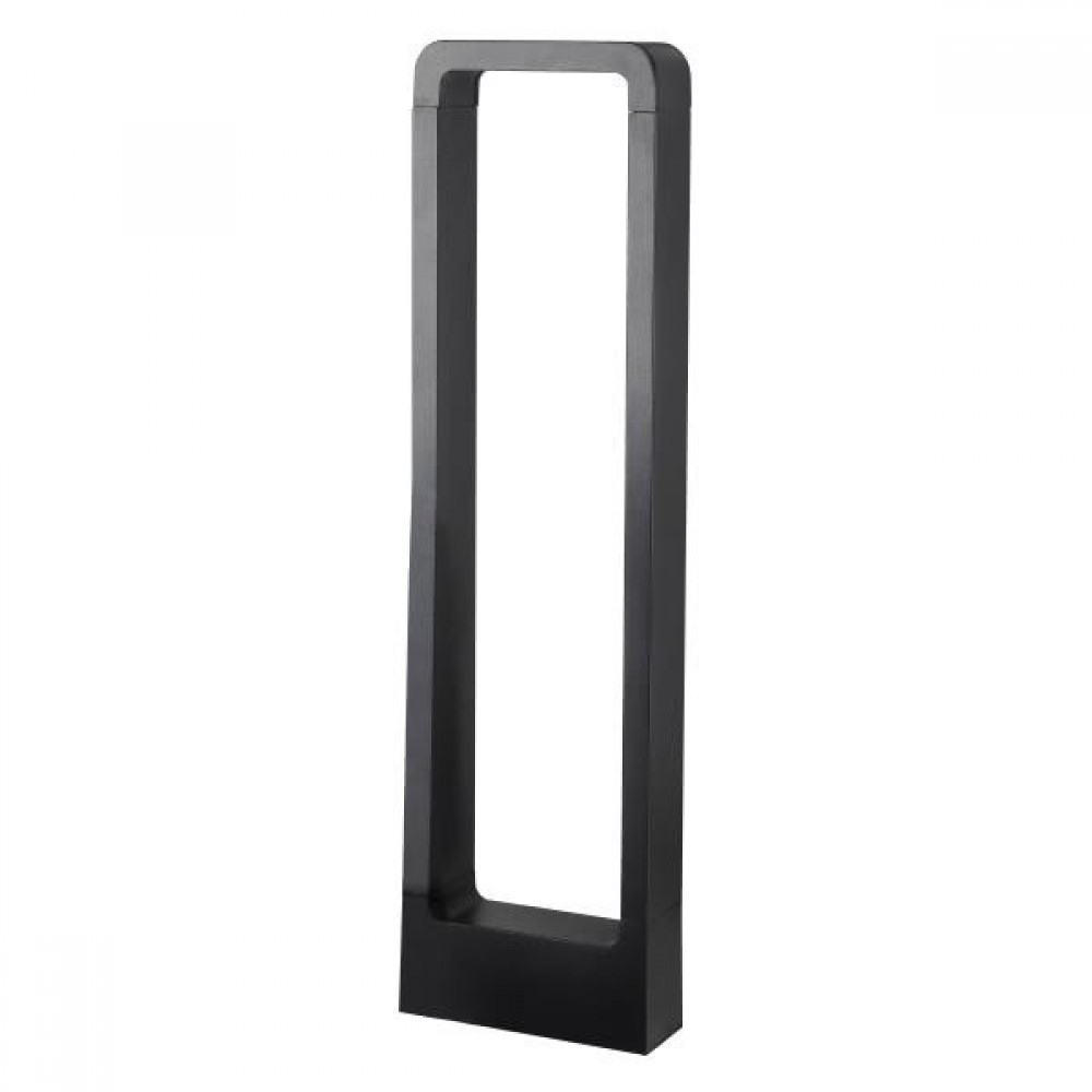 Κολωνάκι δαπέδου "ARTE ILLUMINA" 7W/IP65/3000K απο αλουμίνιο σε μαύρο χρώμα 16,2x5,7x40